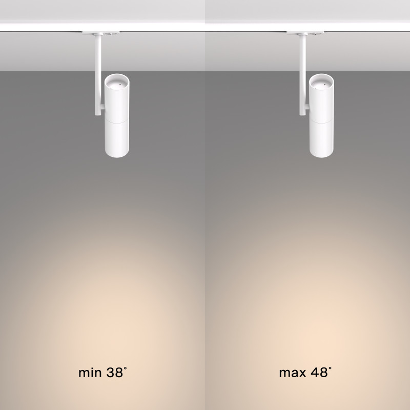 Трековый светильник Maytoni Track TR005-1-GU10-W белый, GU10, 50W