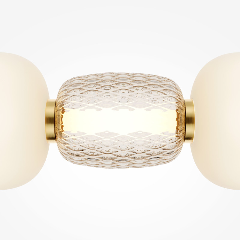 Подвесной светильник 110*17*322 см, LED, 42W, 3000К, Maytoni Pattern MOD267PL-L42G3K золотой