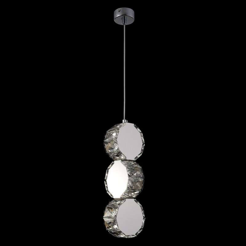 Светильник подвесной 11 см, Crystal Lux BESO SP3, хром