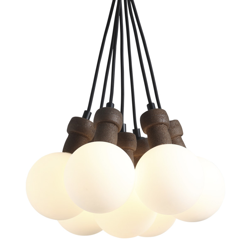 Светильник подвесной CORK 7*G9*5W 4000K ST LUCE SL6226.403.07 черный