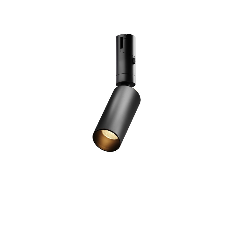 Трековый магнитный светильник 4 см, 5W, 3000K, Maytoni Focus Led TR201-1-5W3K-M-B, черный