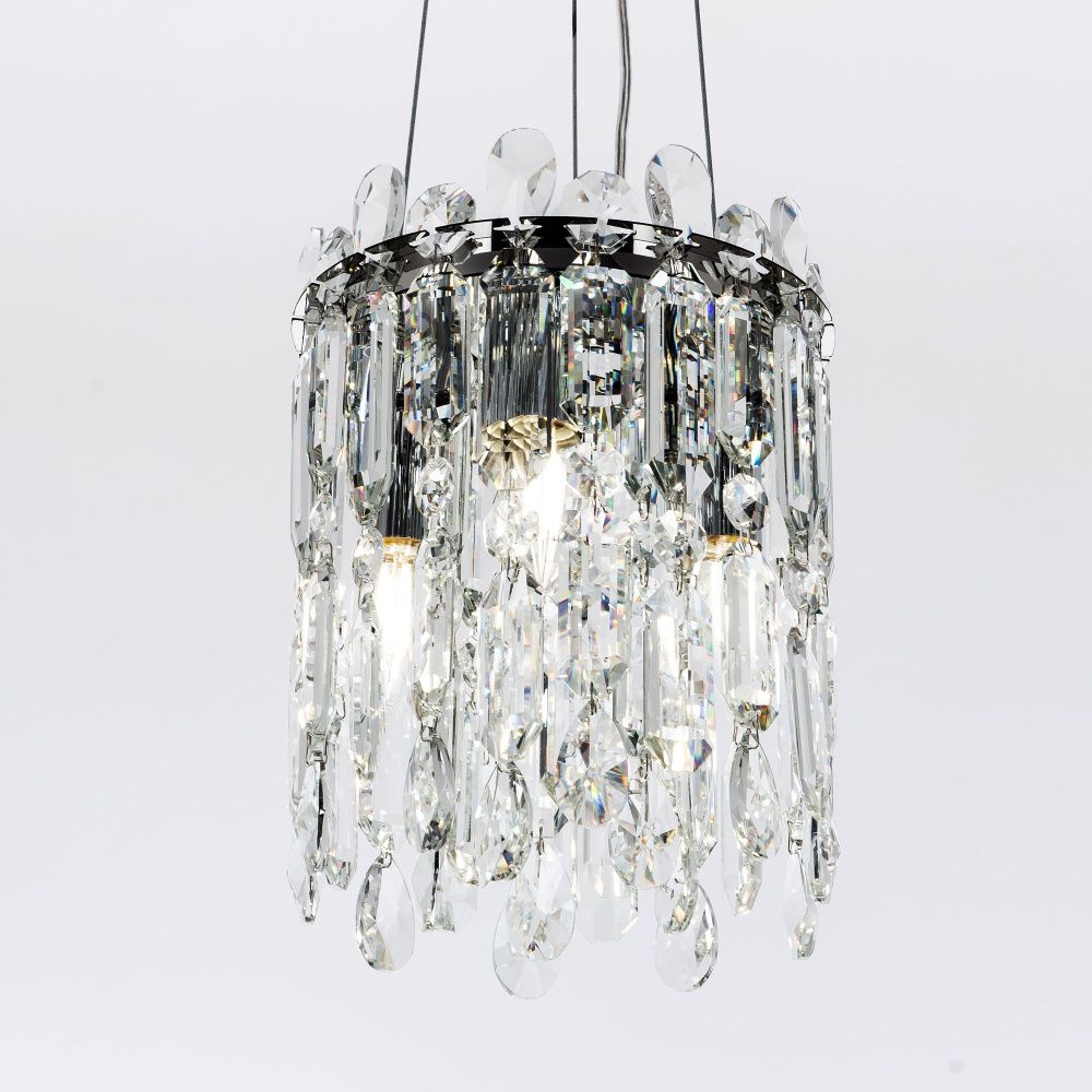 Подвесная люстра 23 см MODELUX ML.837.3 CR хром