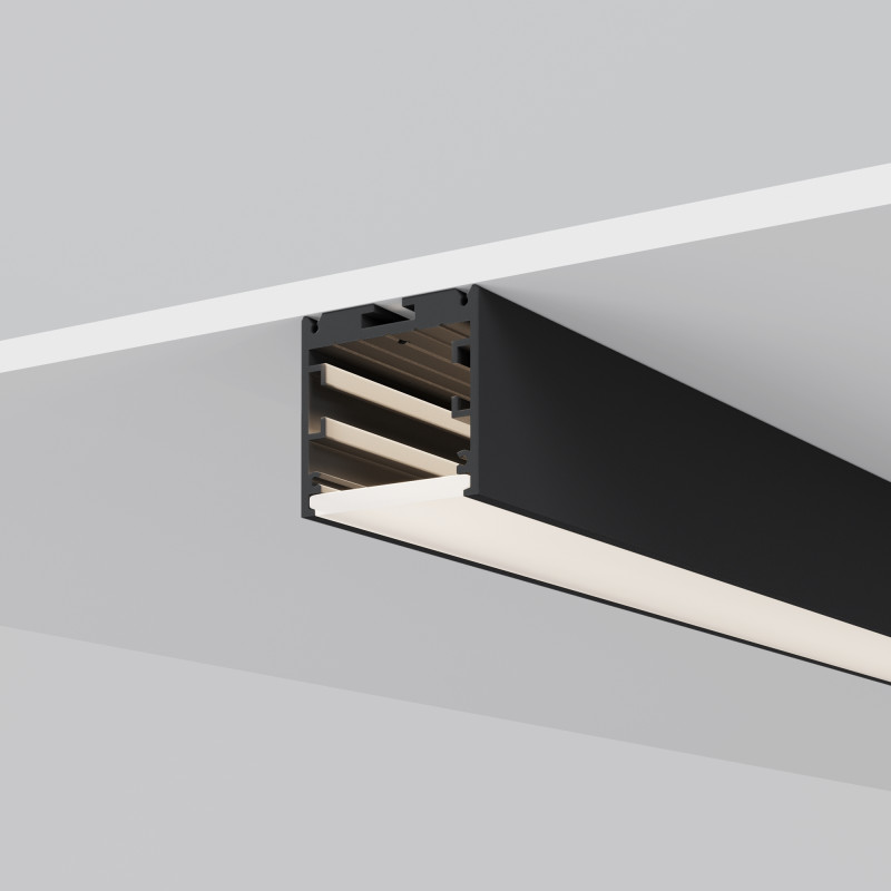 Радиусный профиль ALM-3535R-B-D-2.5M 3,5*3,5*250 см, Maytoni Led Strip черный