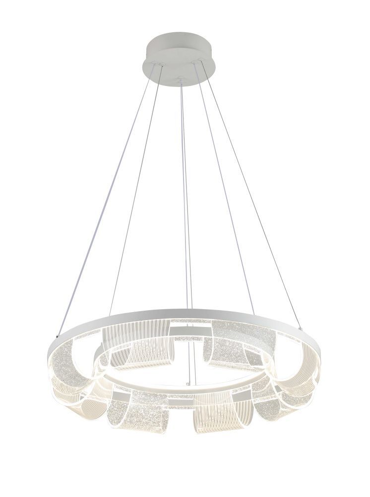 3330/600 WHITE / Белый Люстра RL 85W 3000-6500K*LED, Ø600 x H1200, NewRgy WHITE (Белый)