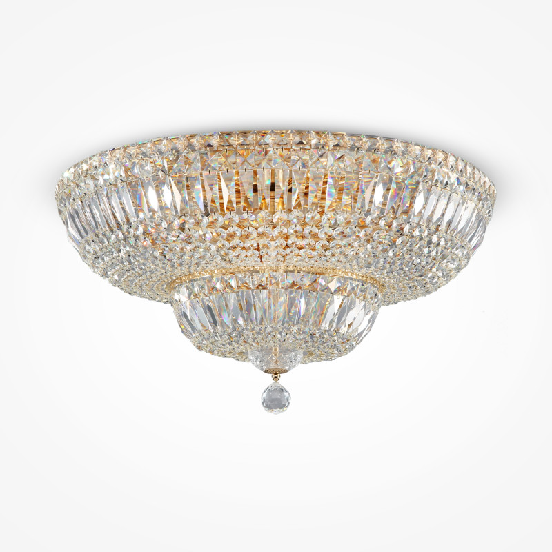 Люстра диаметр 61 см Maytoni DIA100-CL-16-G Золото