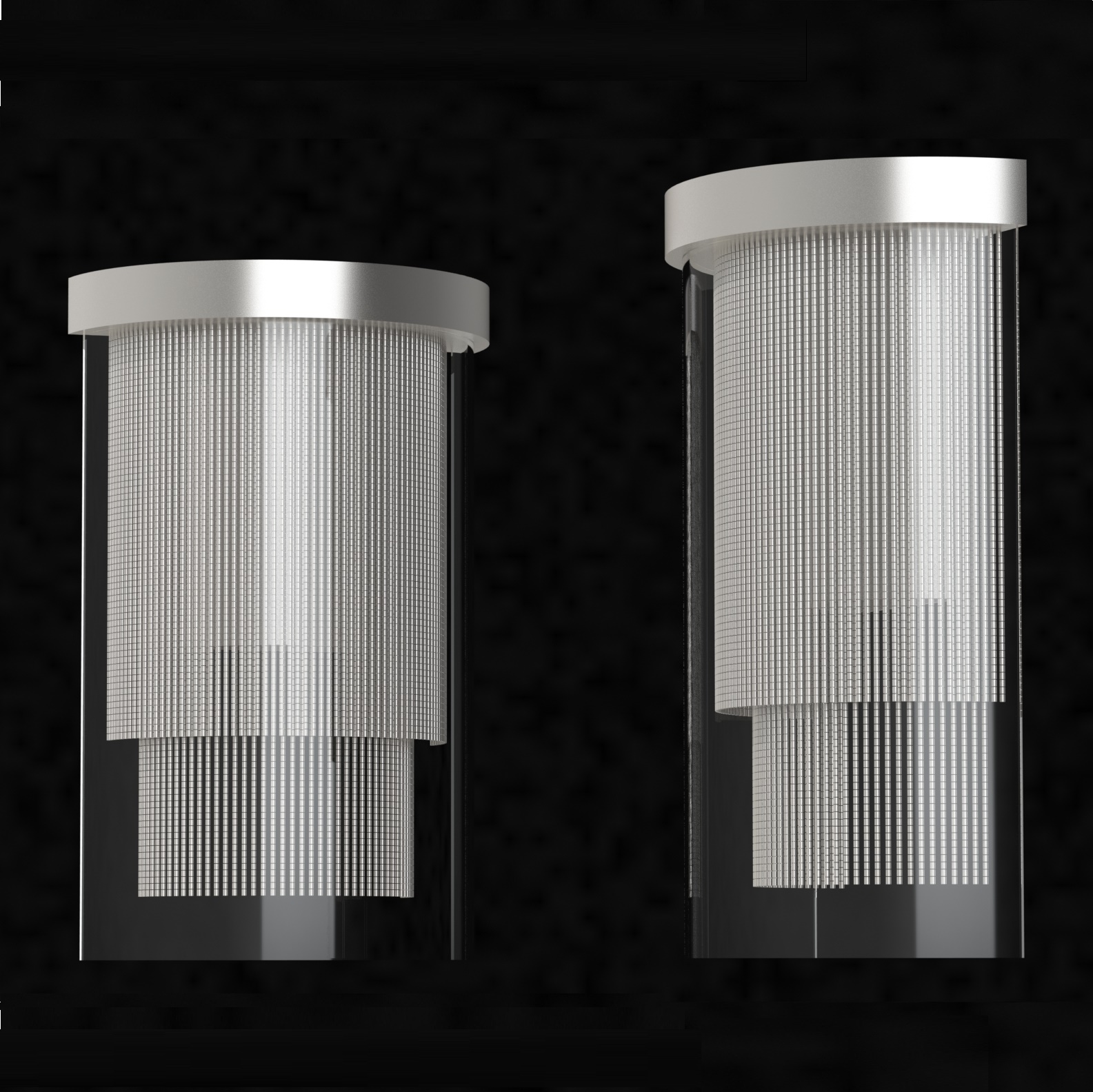 Настенный светильник Art Glass INDIAN AESTAS 01 – WL, никель