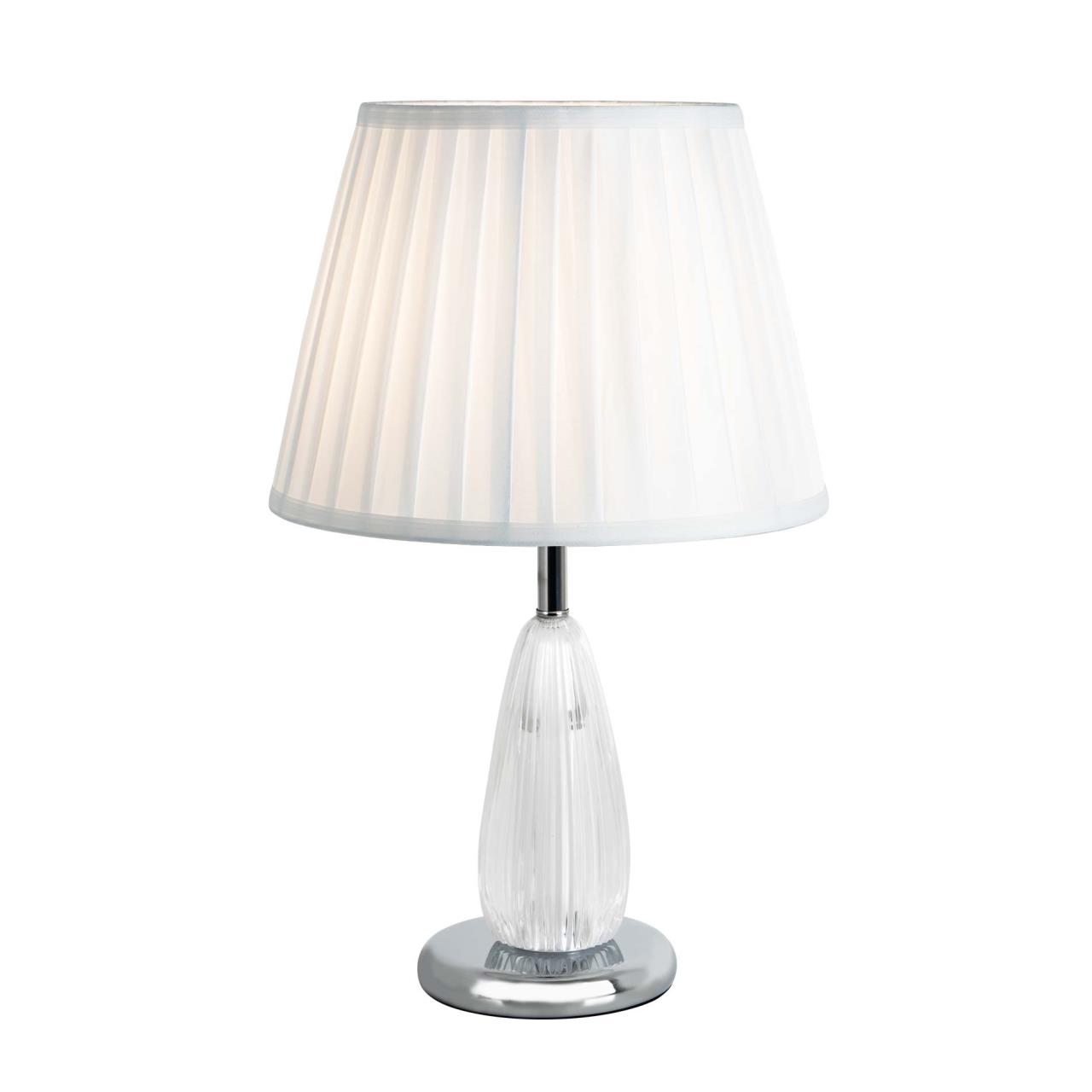 Настольный светильник 28*42 см, Е27/LED, 2700-6500К LED4U L6168 CR хром