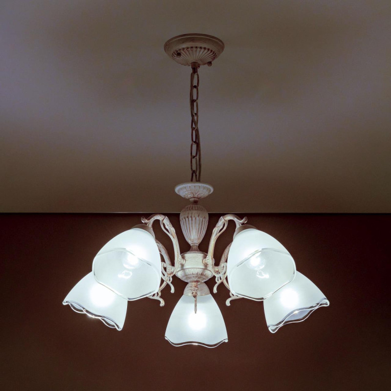 Люстра 56 см Citilux Латур CL413250 белый/золото
