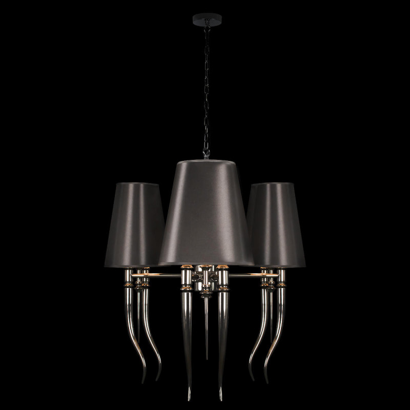 Подвесной светильник 28*73 см, 6*E14*40W черный Loft It Brunilde 10207/6 Black