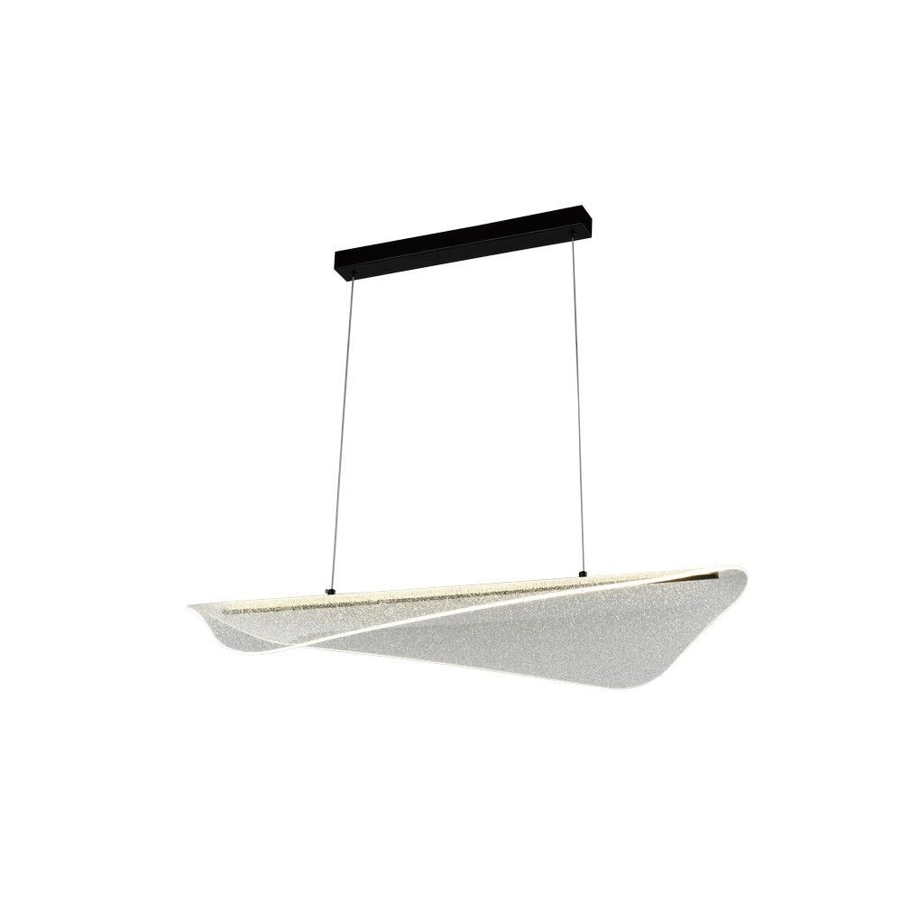 Люстра подвесная 90 см, 20W, 3500K, Aployt Klasild APL.078.13.30, черный