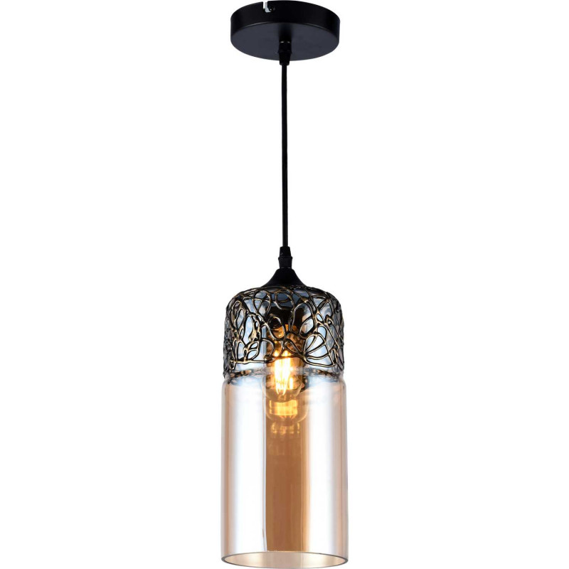 Светильник подвесной 13*13*83 см, 1*E27 40W янтарный Stilfort Rima 2041/73/01P