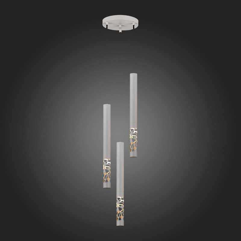 Светильник подвесной 22 см, 15W 3000K ST LUCE FIZORIO SL1577.503.03 Белый