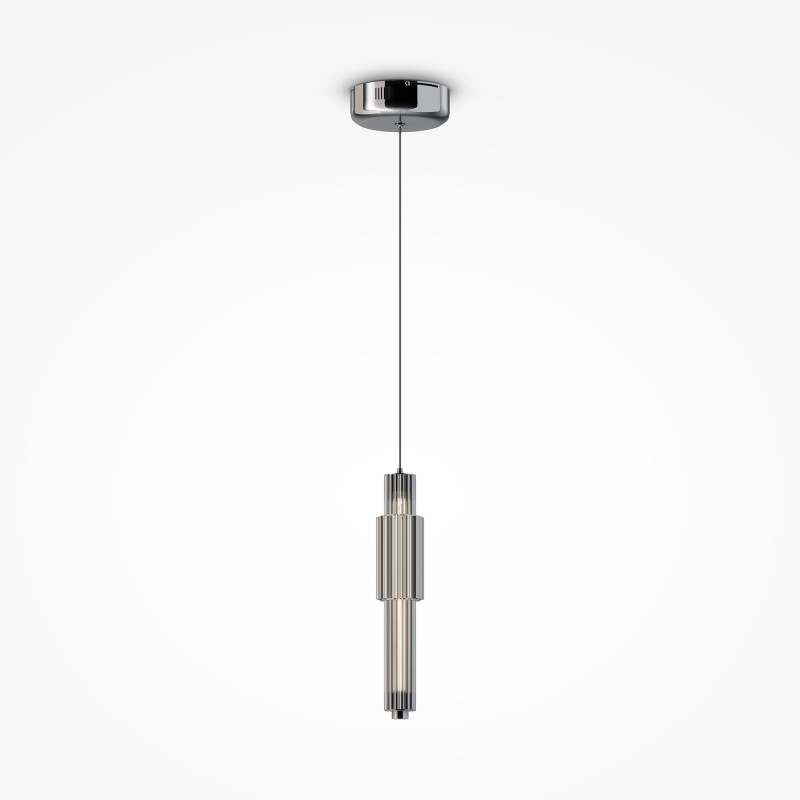 Светильник 12 см, 8W, 3000K, Maytoni Verticale MOD308PL-L9CH3K, хром