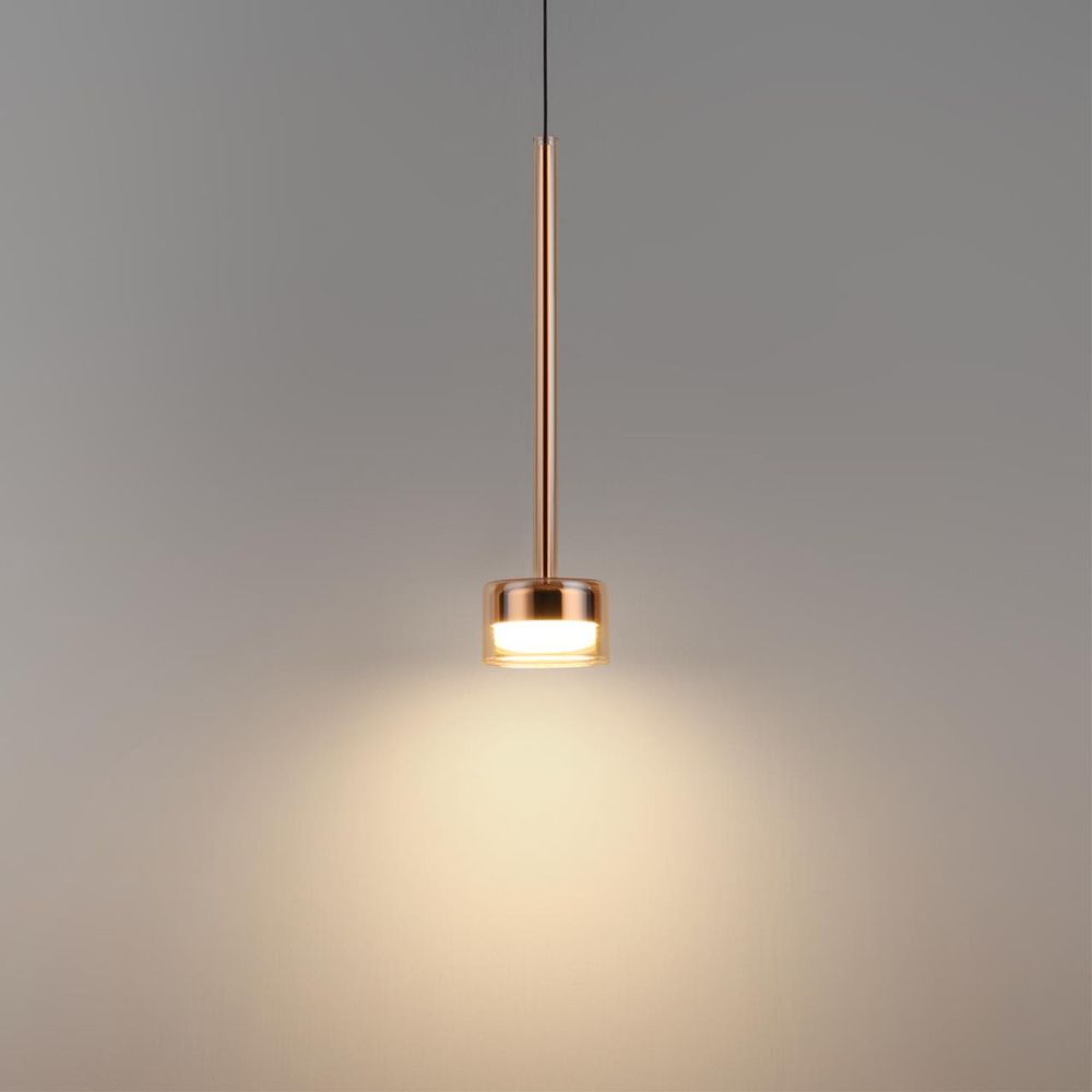 Подвесной светильник *13*253- см, 1*LED*4W, 3000K, Odeon Light Laslo 7152/10L, медный