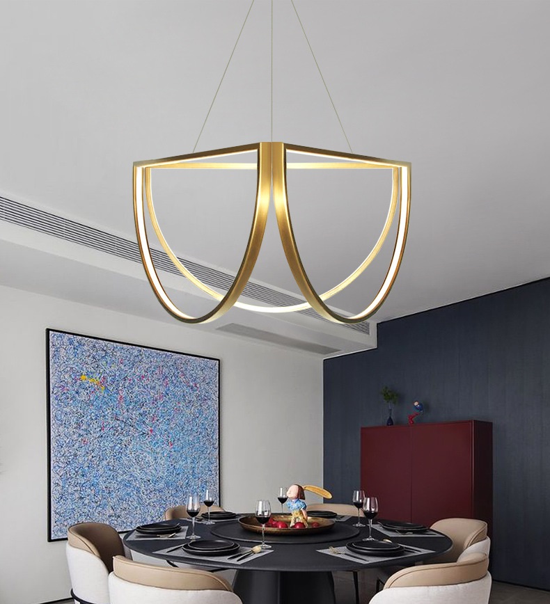 Светильник ElegantLight DZN-6057 БРОНЗА D400*400*400/H1200/3/LED/..W/2800-4500-6500K SOLANA