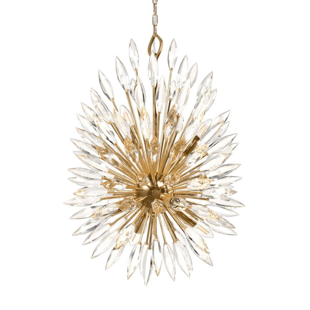 Подвесная люстра 51 см, Loft IT Splash 10418/8, золото