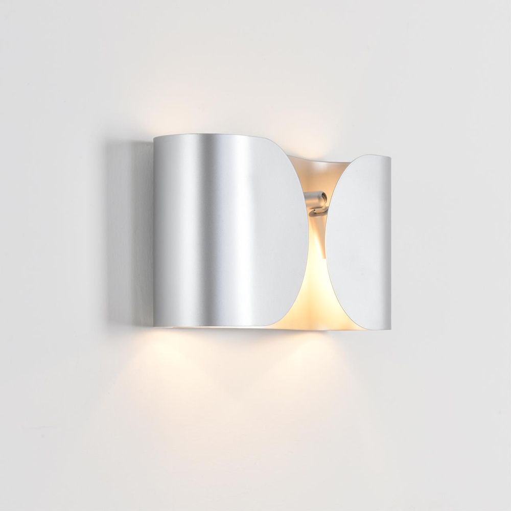 Бра 8*27*15-15 см, 2*G9*20W, Lumion Olve 8389/2W, серебристый