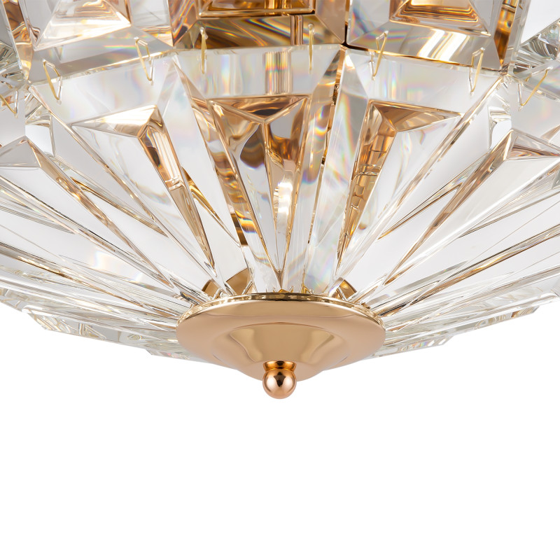 Светильник 40 см, Maytoni Facet MOD094CL-04G, золото