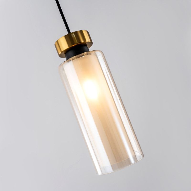 Подвесной светильник 10*27/120 см, 1*Е14 MODEMODERN MD.1185.1 латун/черный