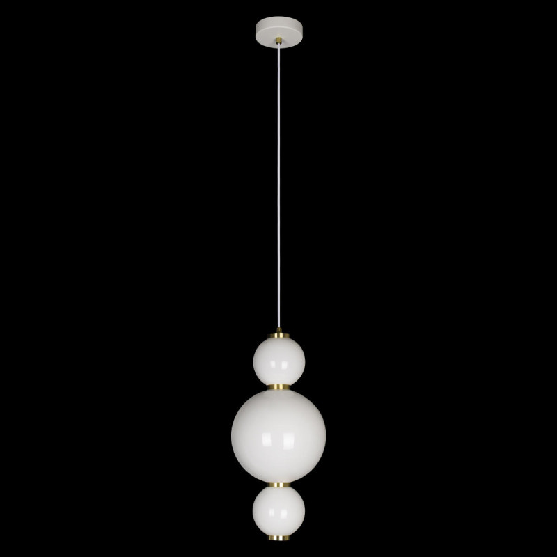 Светильник 18 см, 14W, 4000K, Loft It Pearls 10205/A, белый-золото