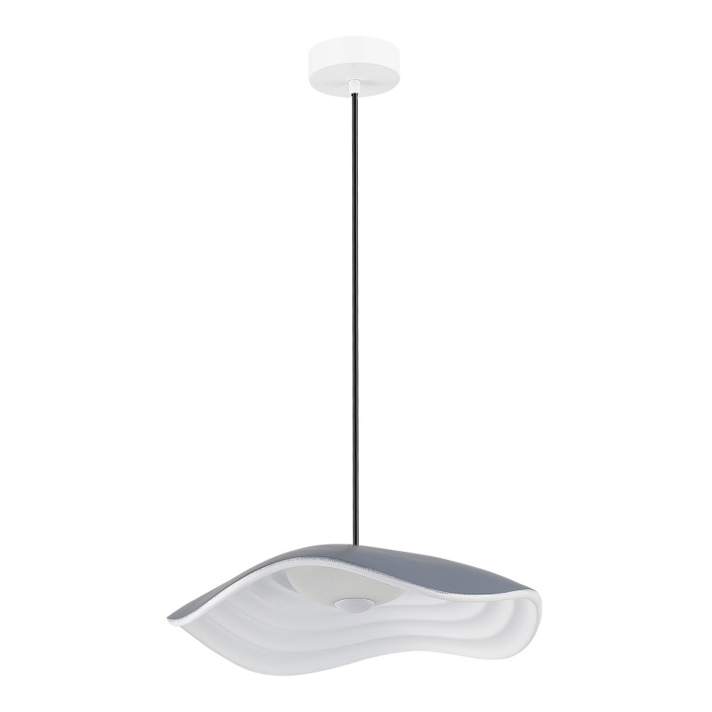 Светильник подвесной светодиодный OASIS 1*LED*12W 3000K ST LUCE SL6208.701.12 серый