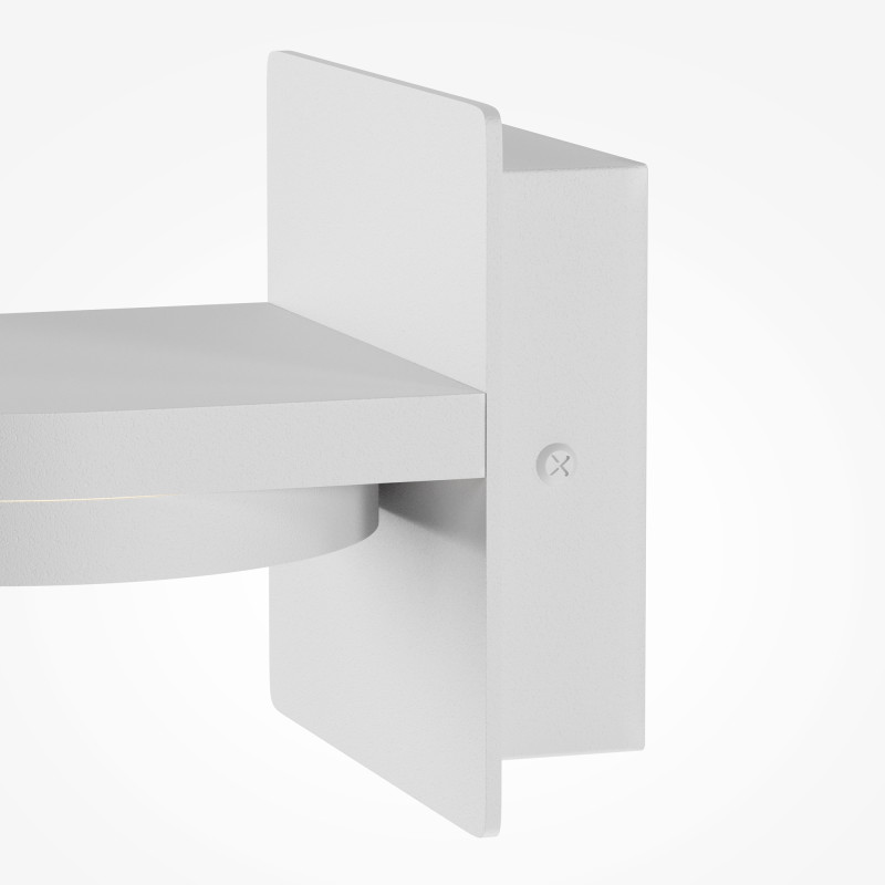 Бра 18,2*18*12 см, LED, 3000К, Maytoni Flap MOD354WL-L12W3K белый
