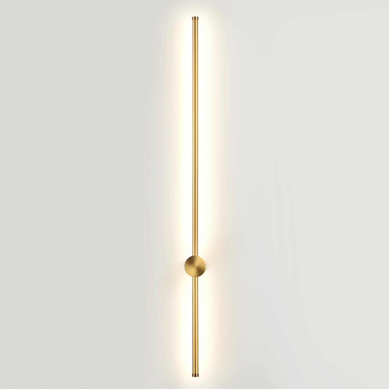 Бра 100 см, 18W, 3000K, Odeon Light 4335/18WG, золото