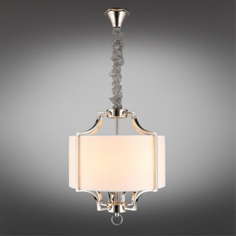 Подвесная люстра 43*70-150 см, 5*E14, 40W, Aployt Romilda APL.732.16.05, хром