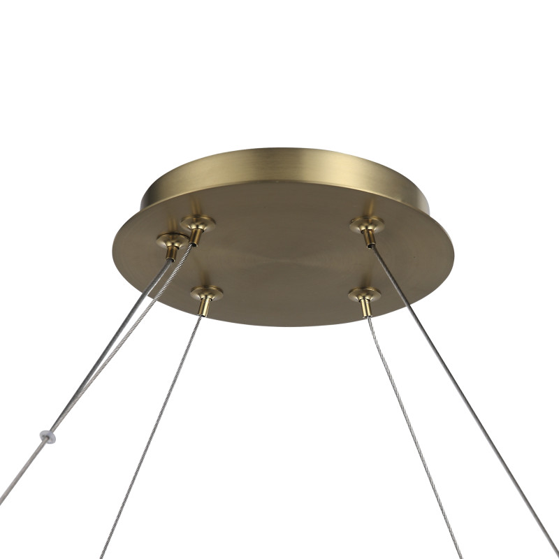 Светильник  подвесной CLAM 8*G9*5W 4000K ST LUCE SL1520.303.08 латунь