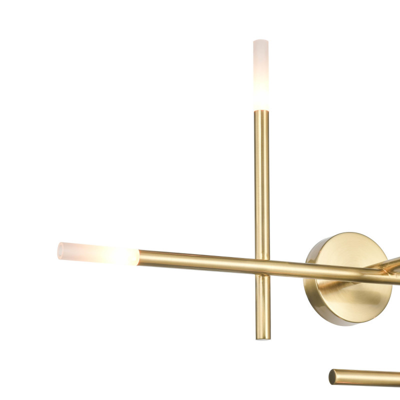 Бра 16*98*98 см, 4*G4 латунь Vele Luce Corda VL5534W34