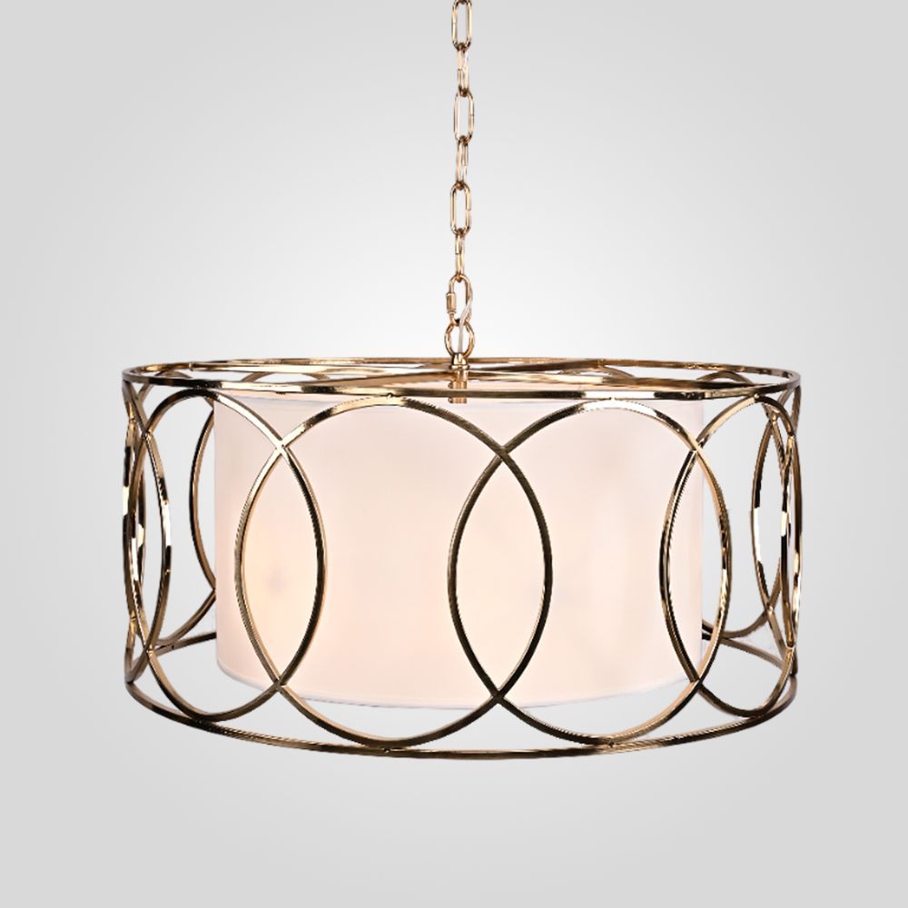 Люстра Antic solo chandelier 55*55*25 см, 6*E14*40W, ImperiumLoft 40.263, Золотистый