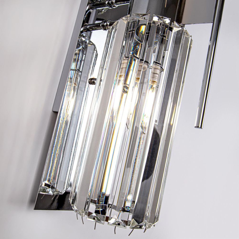 Бра 10*20*60 см, Е14 2x40W, Хром MODELUX ML.524.02 CR