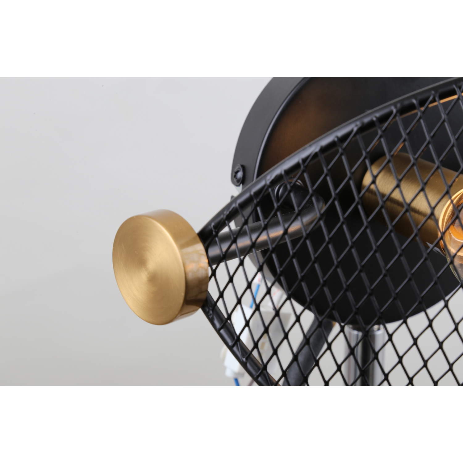 Бра F-Promo Secure 4084-1W, D170*W260*H145, черный, латунь