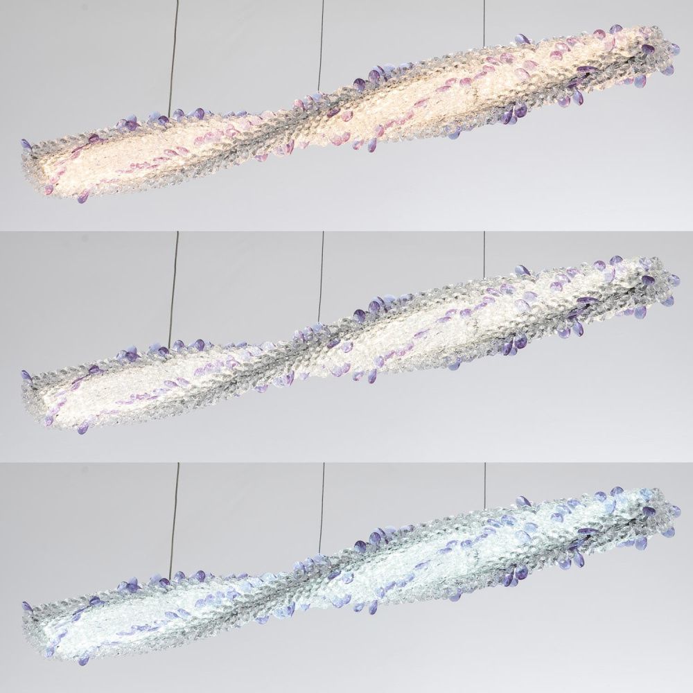 Подвесной светильник 10*100*12/140 см, LED 40W 3000-6000K MODESTYLE MS.5007.1000 CR хром