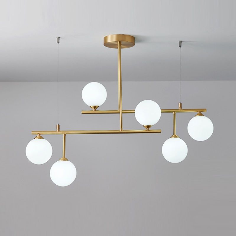 Светильник потолочный ElegantLight DZN-9139 БРОНЗА D1000*400/H600/6/G9/40W 22-12