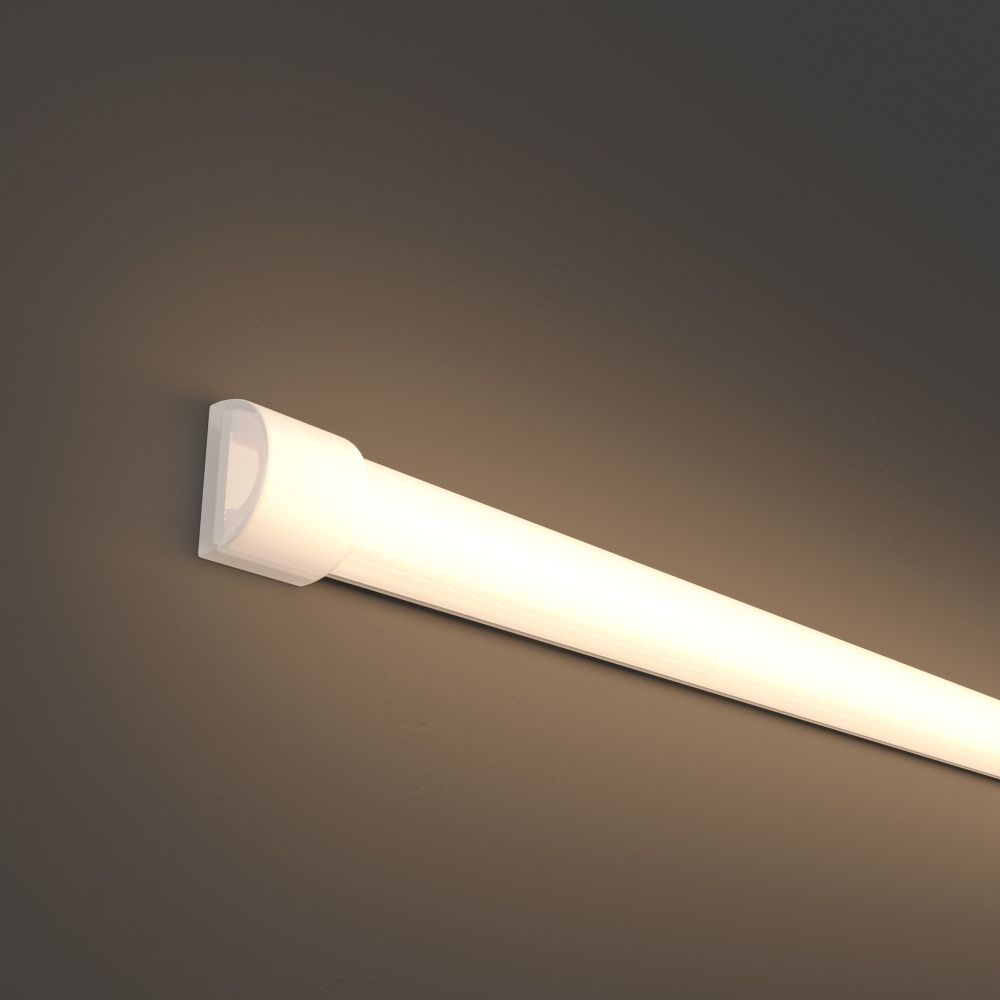 Термостойкий гибкий неон 13x7 24В 9,6Вт/м 3000K IP67 5м (вертикальный изгиб) Led Strip 432054