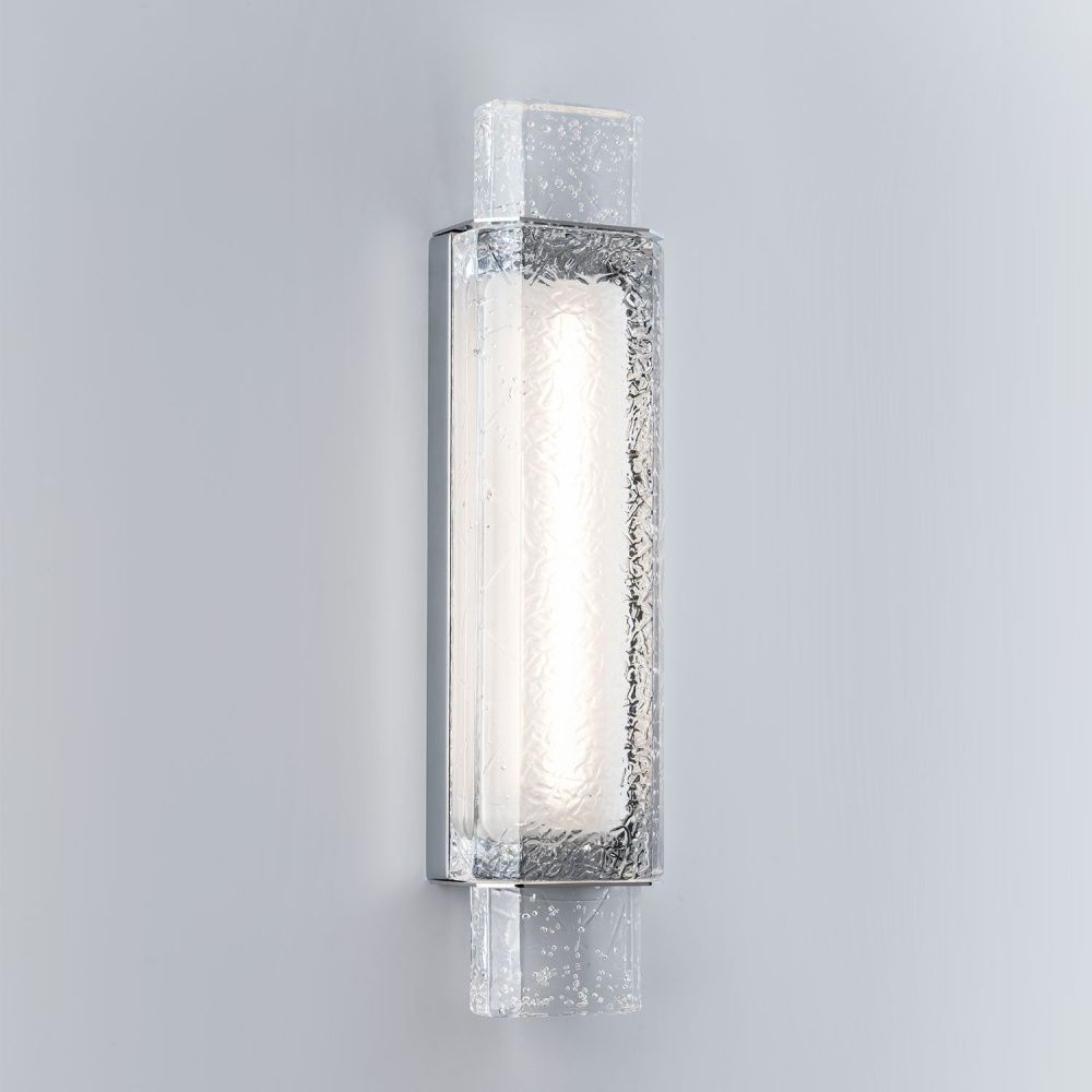 Настенный светильник 10x7x42см, LED, 14Вт, 4200K, Modelux ML.542.420 CR Хром