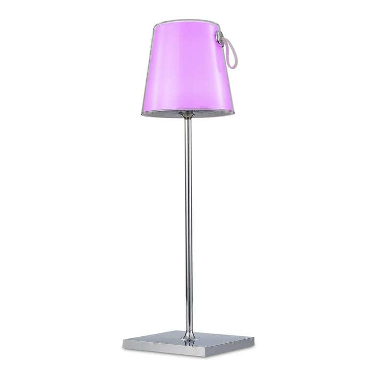 Прикроватная лампа 11*39,5 см, 1*LED*5W 3000K+RGB ST LUCE Portali SL1009.104.01 хром