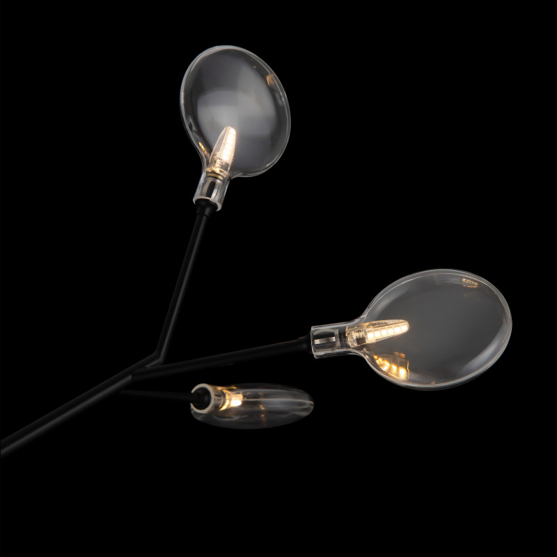Светильник 76 см, Freya Florencia FR5049CL-27B, черный