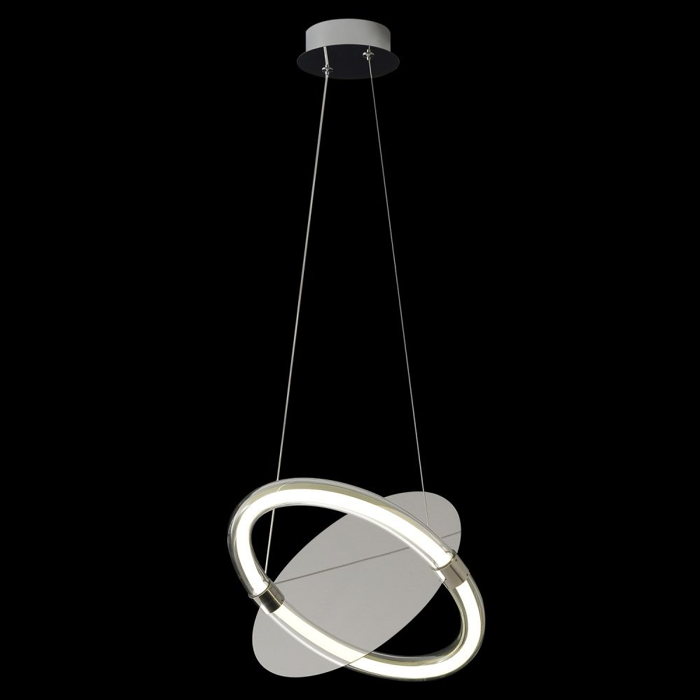 Светильник подвесной 22,3*32*22,3-225,4 см, *LED*22W, 4000K, Crystal Lux Nebula NEBULA SP22W LED CHROME, Хром