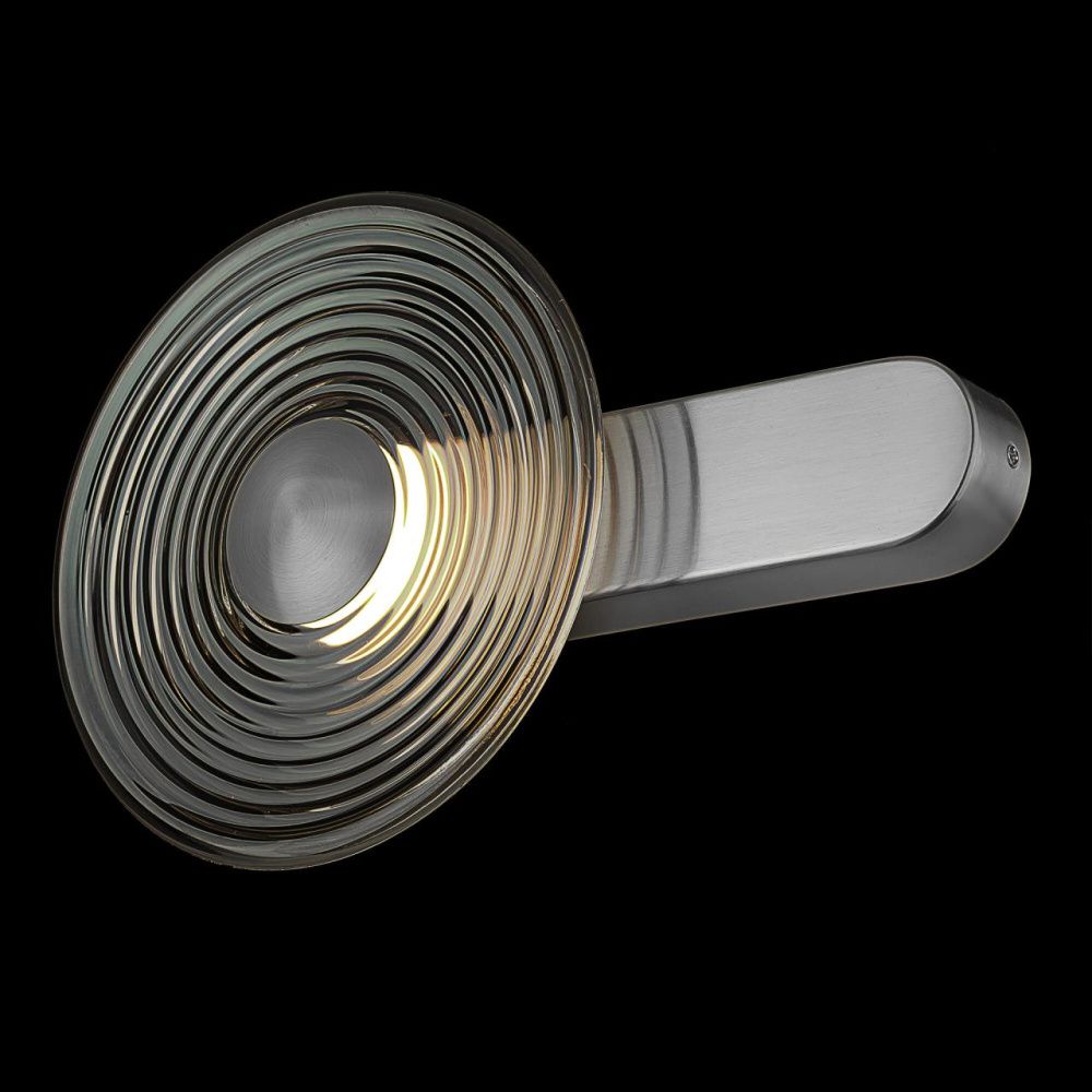 Бра 33 см, 7W, 3000K, Citilux CORTA CL245021, матовый хром