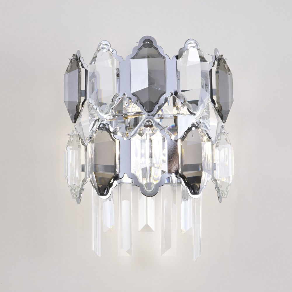 Бра 19*13* см, Е14 2x40W, , Хром MODELUX ML.97008.02 CR