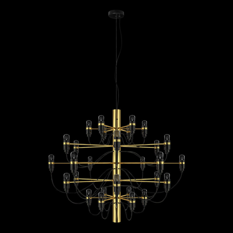 Светильник 80 см, Loft It 10196/800 Gold, черный-золото
