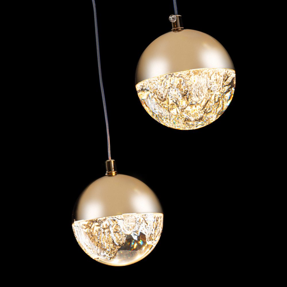 Светильник *20* см, LED*13W, 3000-6000K, Modestyle  MS.2345.2 GD, Золото