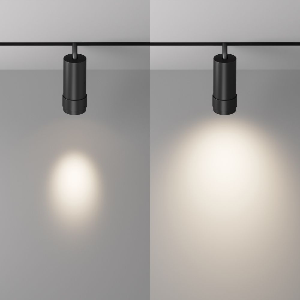 Трековый светильник 19,3*5,5*-19,5 см, *LED*12W, 2700-6000K, Maytoni technical Dim Smart Zigbee EXILITY TR212-4-12WTW-Z-DSZ-B, Черный