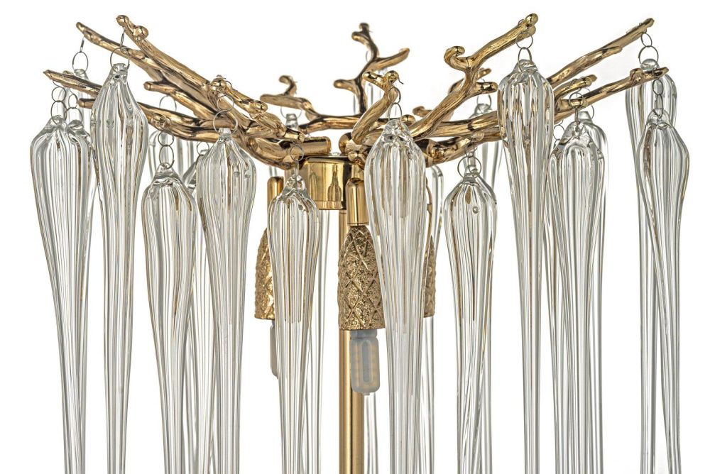 Настольная лампа *37*60 см, 3*G9*40W, Dio D`arte Tavenna Gold Tavenna H 4.1.1.101 G, Золото