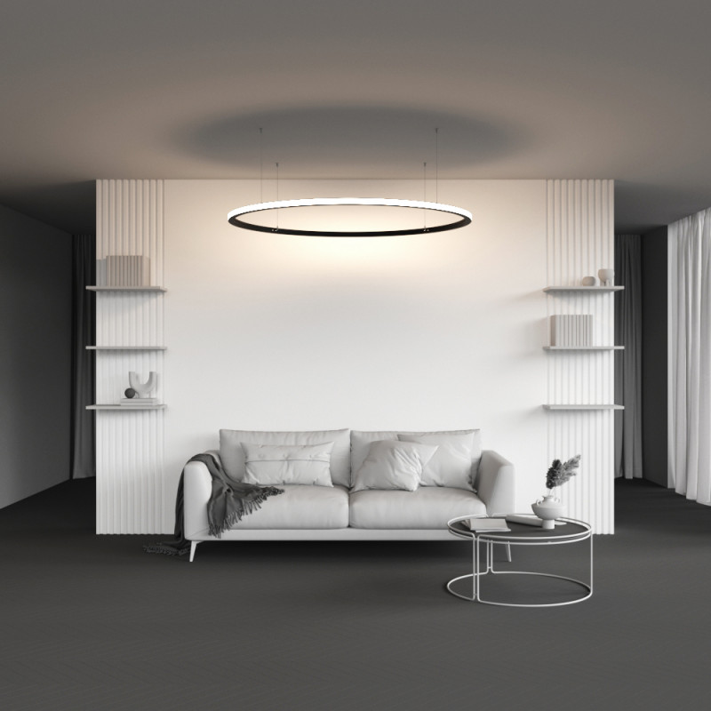 Радиусный профиль ALM-3535R-B-EX-90°-1.5M 3,5*3,5*118,75 см, Maytoni Led Strip черный