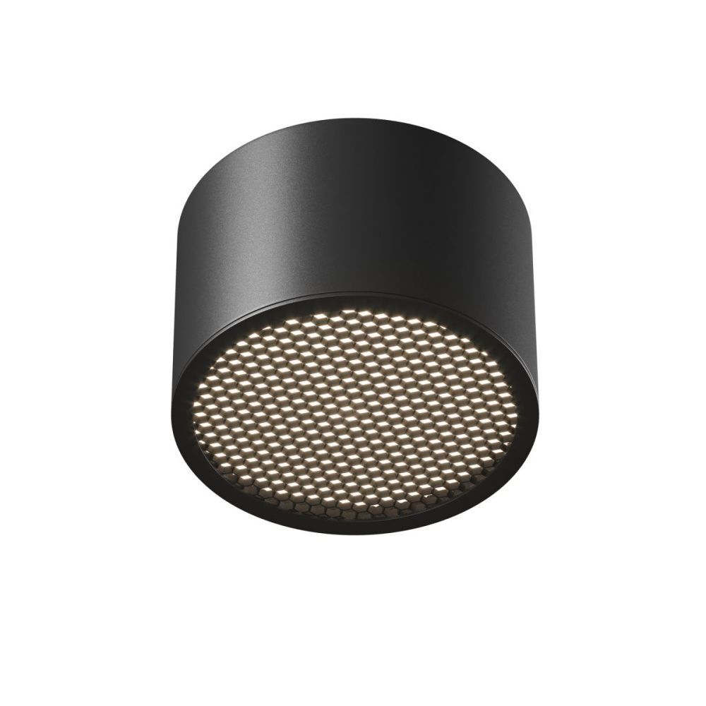 Потолочный светильник 8.2 см, Maytoni Technical Glare C122CL-GX53-B, черный