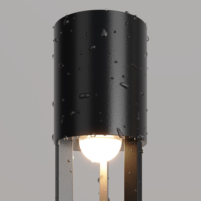 Светильник 100 см, 12W, 3000K, Maytoni Mill O427FL-L12GF3K, серый