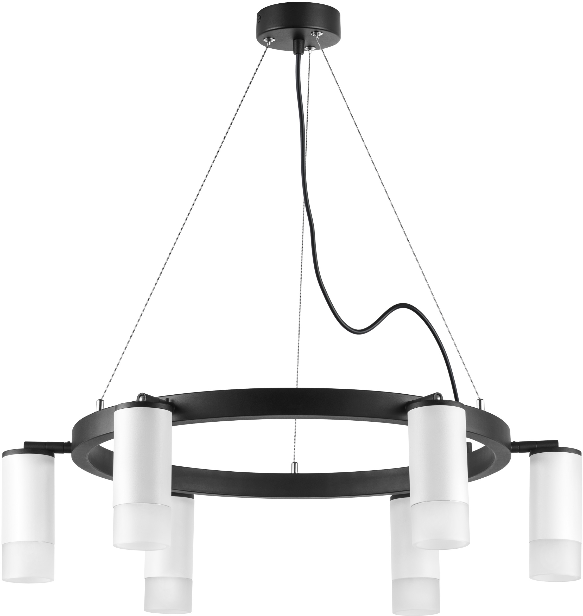 Светильник 90 см, Lightstar Rullo LR0163661, черный-белый
